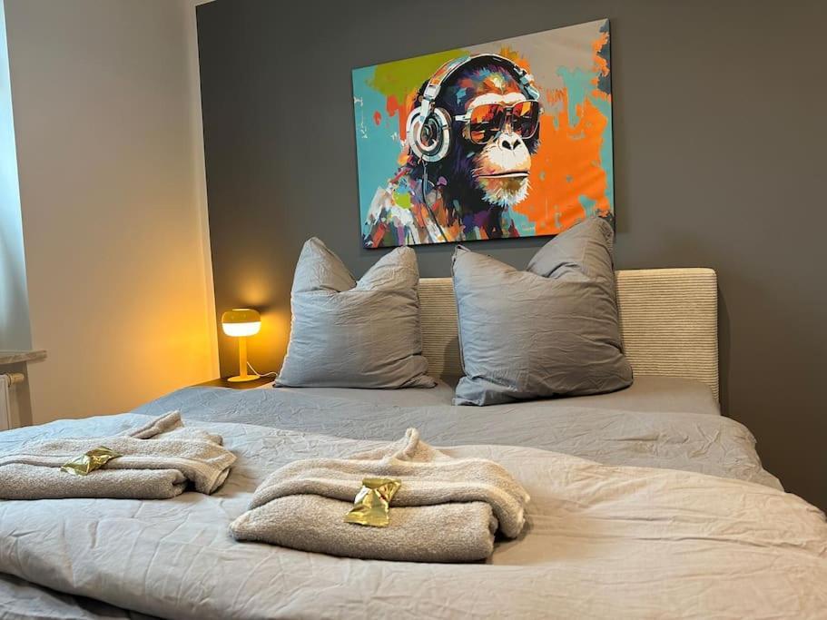 Moderne 50 Qm Unterkunft Monkey روستوك المظهر الخارجي الصورة